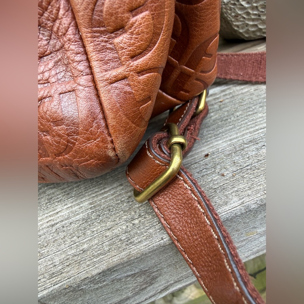 Leather Fossil Backpack - Picture 4 of 8